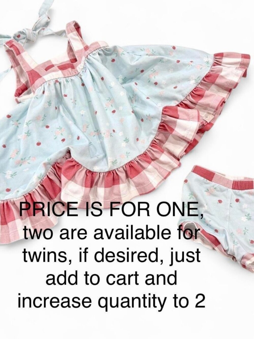 Omi Jo Apple Dress & Bloomers 12M